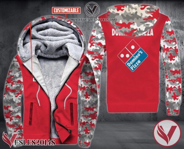 Personalized Domino’S Pizza Uniform Fleece Hoodie, Unique Gifts For Employee - Vesles2014S aAX 1