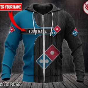 Personalized Domino's Pizza Uniform Custom Hoodie Style 10 - Vesles2014S 1