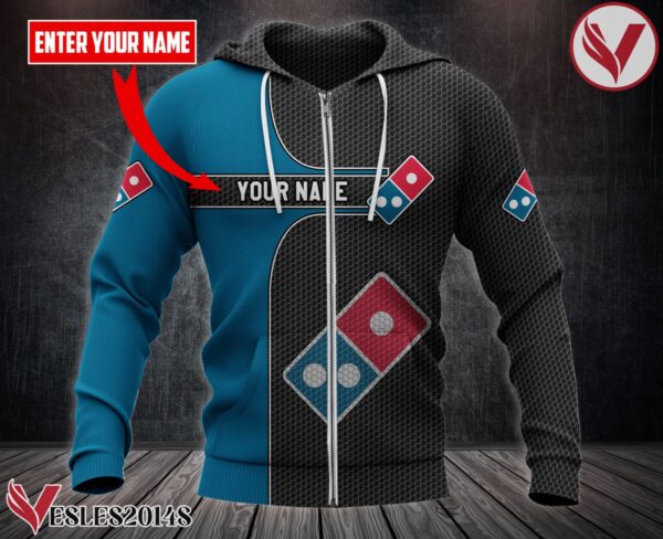 Personalized Domino's Pizza Uniform Custom Hoodie Style 10 - Vesles2014S 1