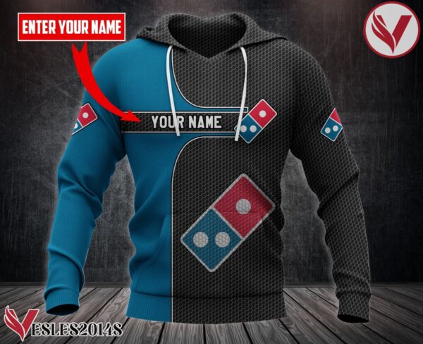 Personalized Domino's Pizza Uniform Custom Hoodie Style 10 - Vesles2014S