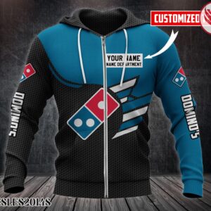 Personalized Domino's Pizza Uniform Custom Hoodie Style 11 - Vesles2014S 1