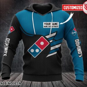 Personalized Domino's Pizza Uniform Custom Hoodie Style 11 - Vesles2014S