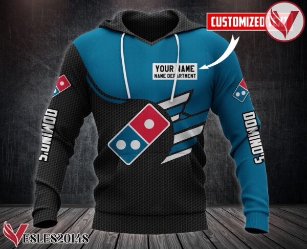 Personalized Domino's Pizza Uniform Custom Hoodie Style 11 - Vesles2014S