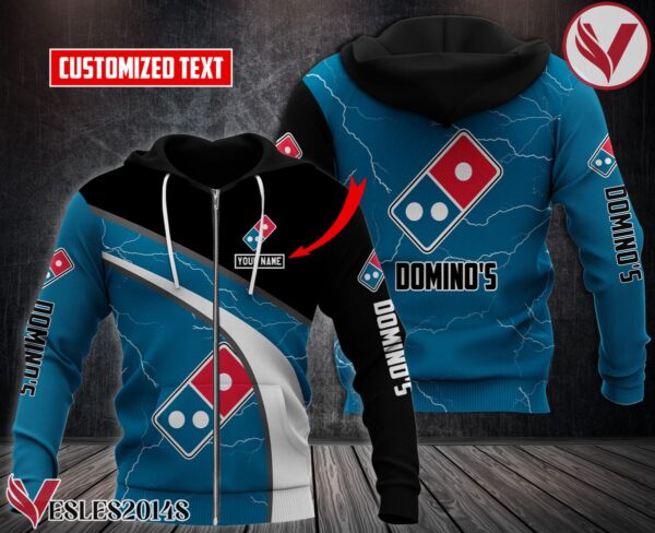 Personalized Domino's Pizza Uniform Custom Hoodie Style 12 - Vesles2014S 1