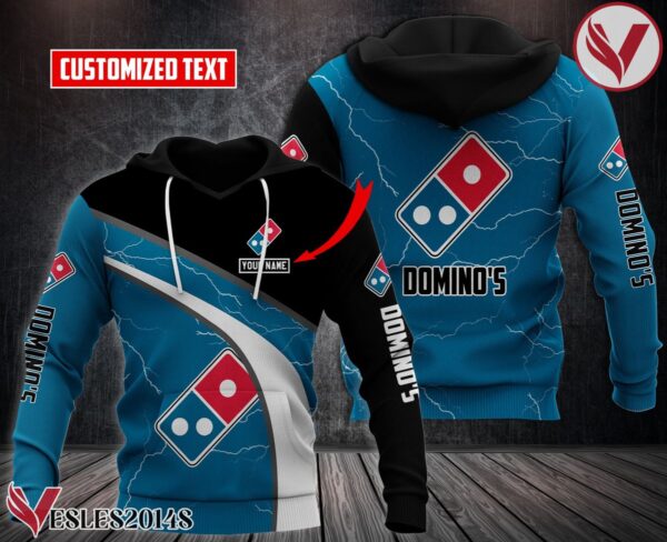 Personalized Domino's Pizza Uniform Custom Hoodie Style 12 - Vesles2014S