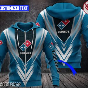 Personalized Domino's Pizza Uniform Custom Hoodie Style 13 - Vesles2014S 1