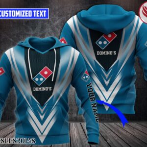 Personalized Domino's Pizza Uniform Custom Hoodie Style 13 - Vesles2014S