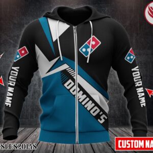 Personalized Domino's Pizza Uniform Custom Hoodie Style 14 - Vesles2014S 1