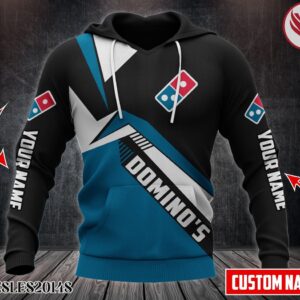 Personalized Domino's Pizza Uniform Custom Hoodie Style 14 - Vesles2014S