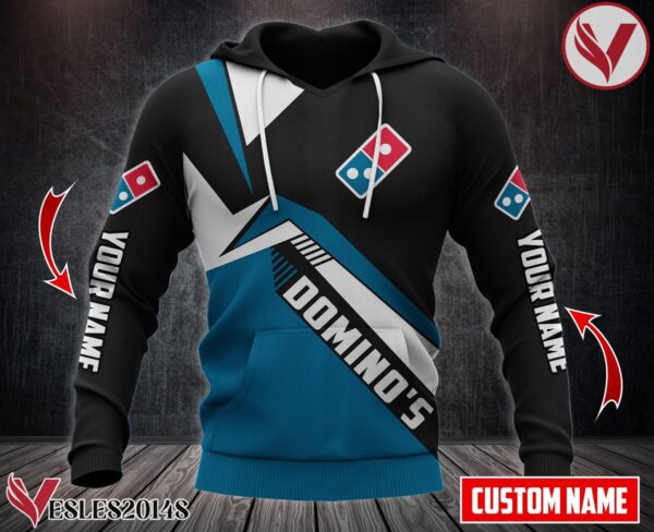 Personalized Domino's Pizza Uniform Custom Hoodie Style 14 - Vesles2014S