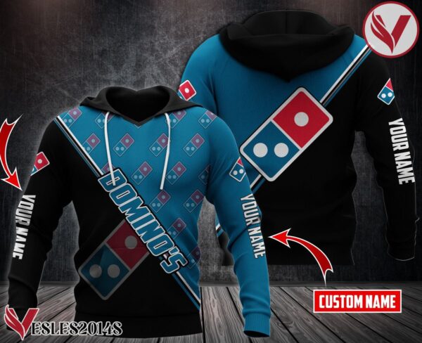 Personalized Domino's Pizza Uniform Custom Hoodie Style 2 - Vesles2014S