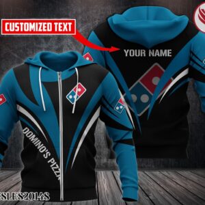 Personalized Domino's Pizza Uniform Custom Hoodie Style 3 - Vesles2014S 1