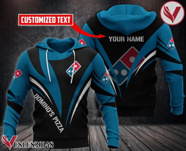 Personalized Domino's Pizza Uniform Custom Hoodie Style 3 - Vesles2014S