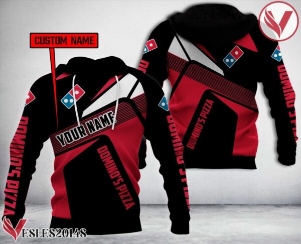 Personalized Domino's Pizza Uniform Custom Hoodie Style 3 - Vesles2014S