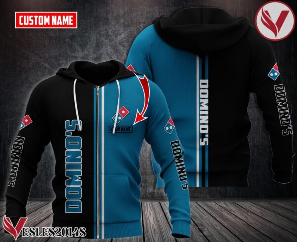 Personalized Domino's Pizza Uniform Custom Hoodie Style 4 - Vesles2014S 1