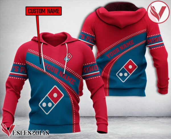 Personalized Domino's Pizza Uniform Custom Hoodie Style 4 - Vesles2014S