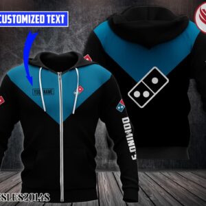 Personalized Domino's Pizza Uniform Custom Hoodie Style 5 - Vesles2014S 1