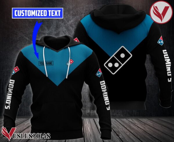 Personalized Domino's Pizza Uniform Custom Hoodie Style 5 - Vesles2014S