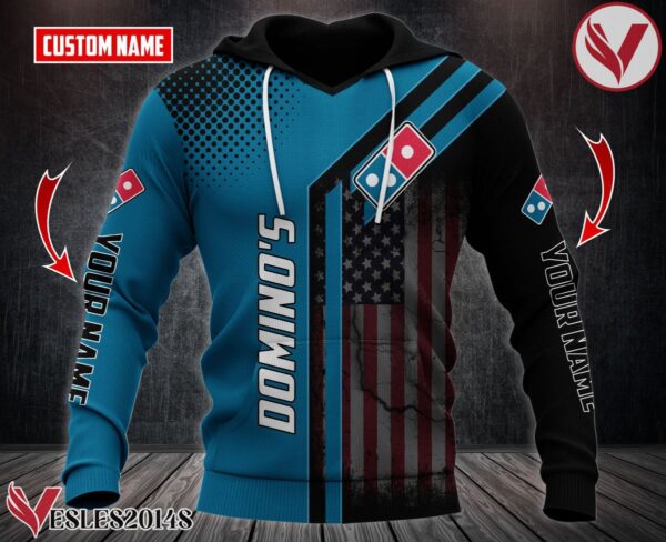 Personalized Domino's Pizza Uniform Custom Hoodie Style 6 - Vesles2014S