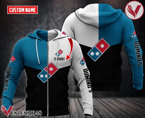 Personalized Domino's Pizza Uniform Custom Hoodie Style 8 - Vesles2014S 1