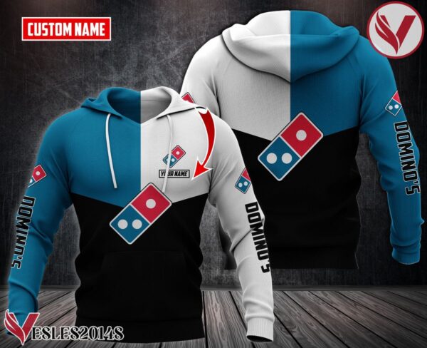 Personalized Domino's Pizza Uniform Custom Hoodie Style 8 - Vesles2014S
