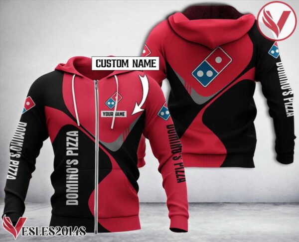 Personalized Domino's Pizza Uniform Custom Hoodie - Vesles2014S 1
