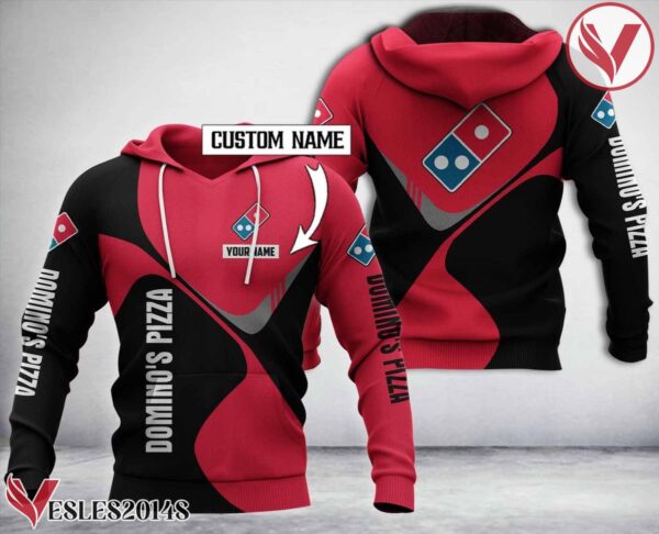 Personalized Domino's Pizza Uniform Custom Hoodie - Vesles2014S