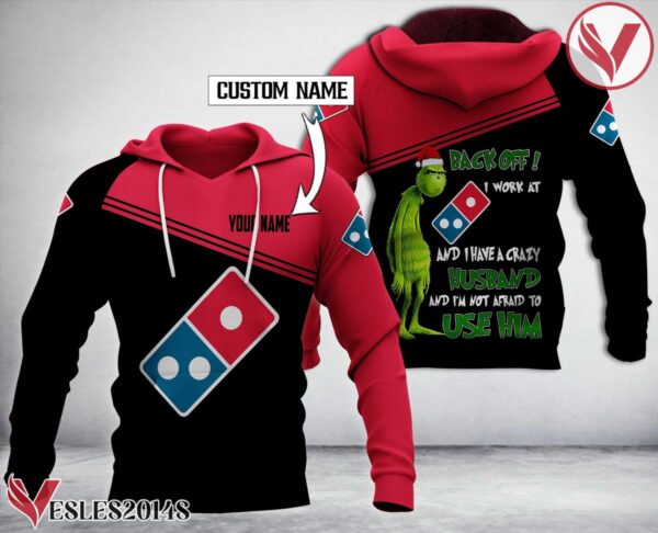 Personalized Domino's Pizza Uniform Custom Hoodie - Vesles2014S