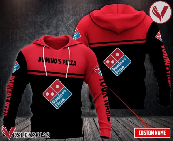 Personalized Domino's Pizza Uniform Uniform Custom Hoodie - Vesles2014S