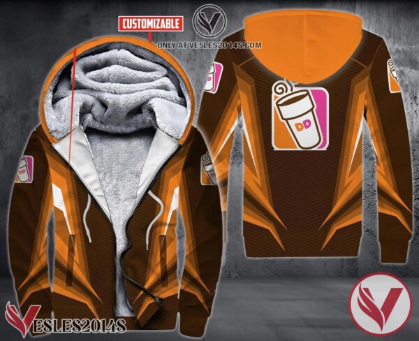 Personalized Dunkin’ Donuts Uniform CustomFleece Hoodie, Unique Gifts For Employee - Vesles2014S 1