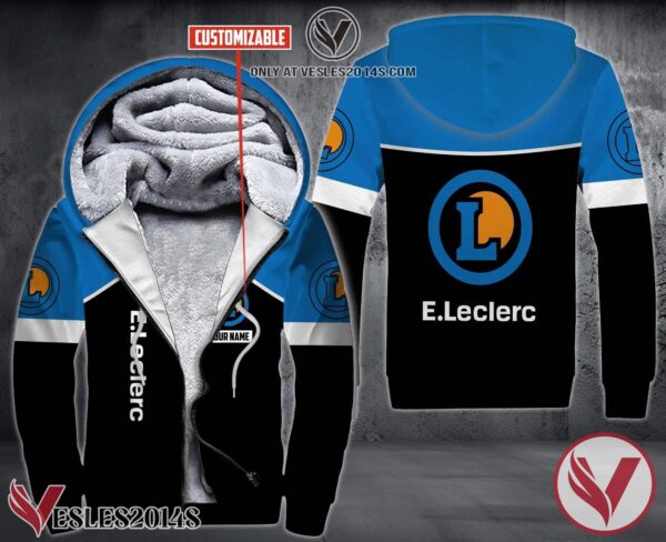 Personalized E.Leclerc Uniform Fleece Hoodie, Unique Gifts For Employee - Vesles2014S 1