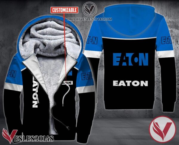 Personalized Eaton Uniform Fleece Hoodie, Unique Gifts For Employee - Vesles2014S 1