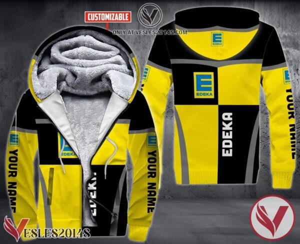 Personalized Edeka Uniform Custom Fleece Hoodie, Unique Gifts For Employee - Vesles2014S 1
