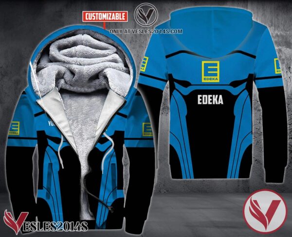 Personalized Edeka Uniform Custom Fleece Hoodie, Unique Gifts For Employee - Vesles2014S SVm 1