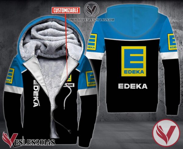 Personalized Edeka Uniform Fleece Hoodie, Unique Gifts For Employee - Vesles2014S 1