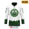 Personalized Edmonton Oilers 2022 St Patrick Day Hockey Jersey, Trending Gifts For Fans - Vesles2014s