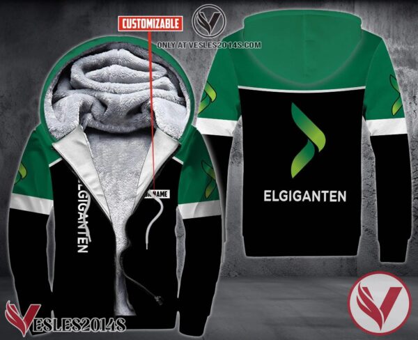Personalized Elgiganten Dk Uniform Fleece Hoodie, Unique Gifts For Employee - Vesles2014S 1