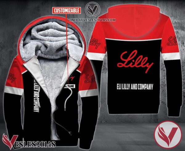 Personalized Eli Lilly And Company Uniform Fleece Hoodie, Unique Gifts For Employee - Vesles2014S 1