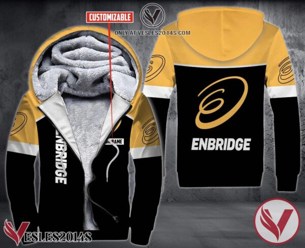 Personalized Enbridge Uniform Fleece Hoodie, Unique Gifts For Employee - Vesles2014S 1