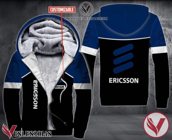 Personalized Ericsson Uniform Fleece Hoodie, Unique Gifts For Employee - Vesles2014S 1