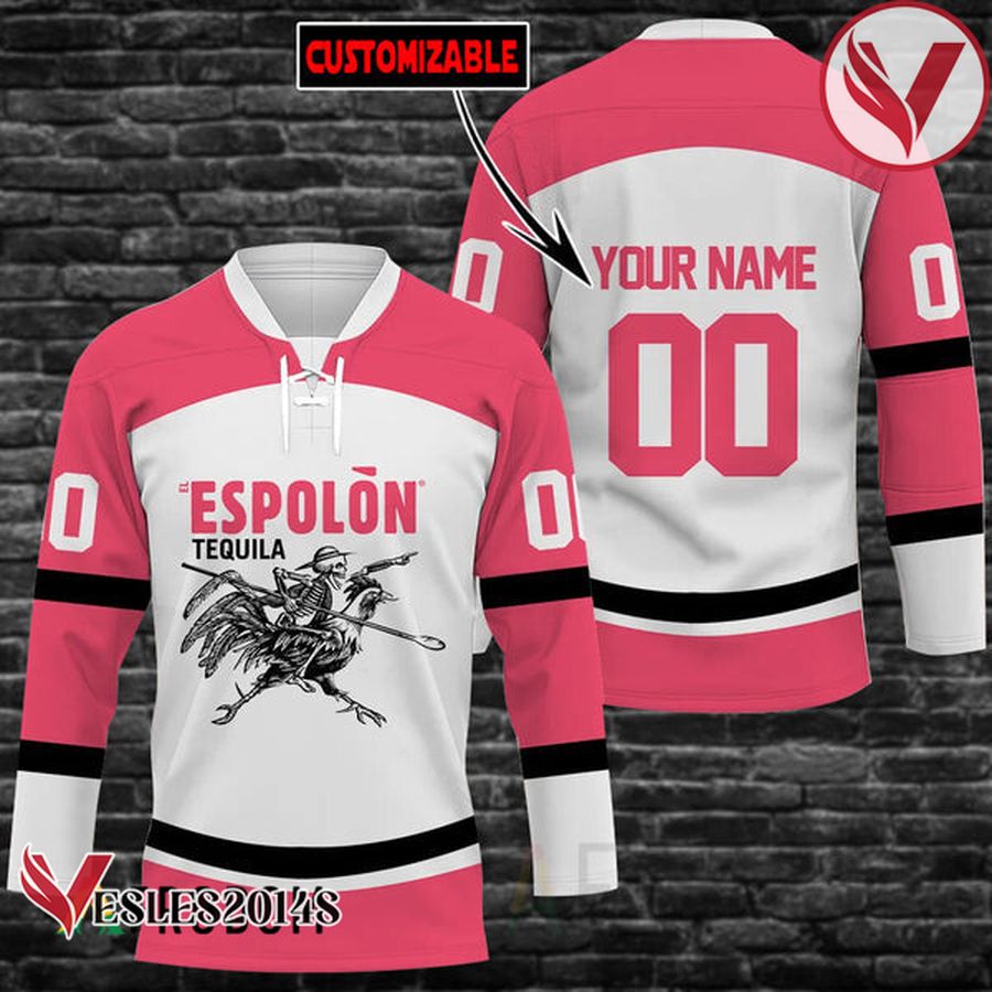 Personalized Espolon Tequila Hockey Jersey - Vesles2014S