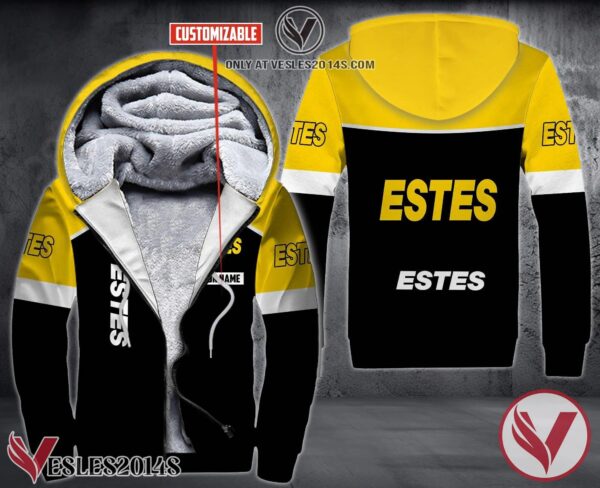 Personalized Estes Express Lines Uniform Fleece Hoodie, Unique Gifts For Employee - Vesles2014S 1