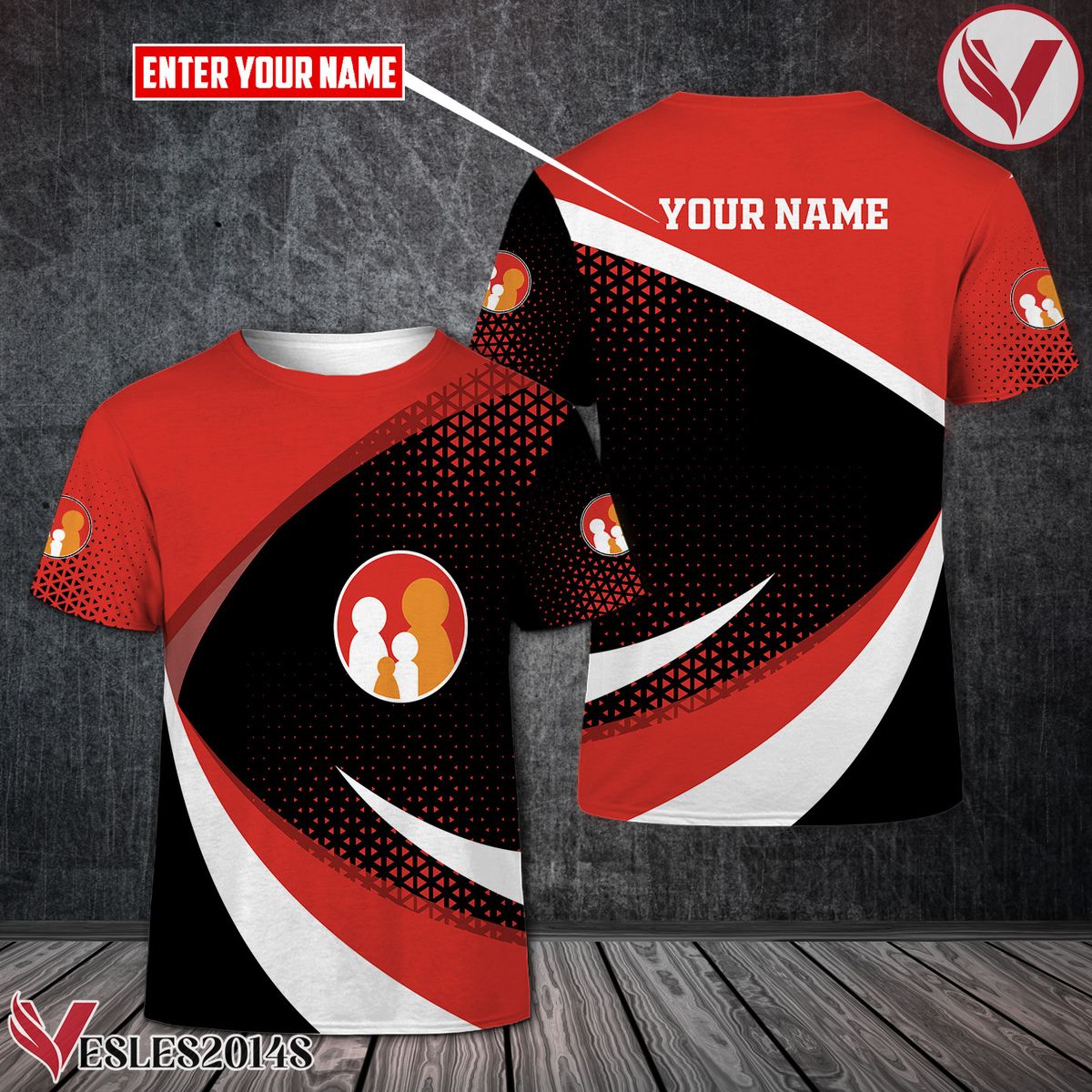 Personalized Family Dollar Uniform Custom Hoodie Style 2 - Vesles2014S 1