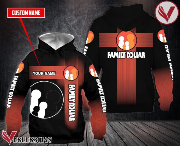 Personalized Family Dollar Uniform Custom Hoodie Style 2 - Vesles2014S