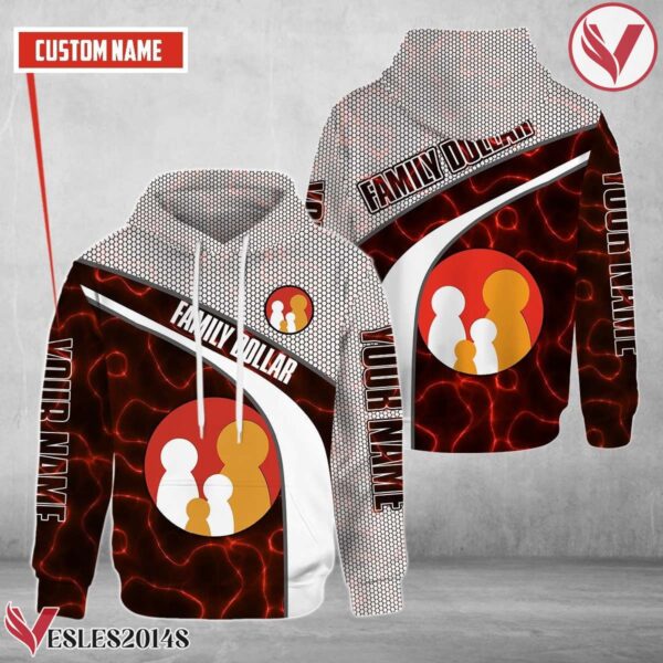 Personalized Family Dollar Uniform Custom Hoodie - Vesles2014S