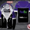 Personalized Fedex Ground Uniform Fleece Hoodie, Unique Gifts For Employee - Vesles2014S 1