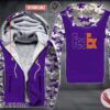 Personalized Fedex Purple Uniform Fleece Hoodie, Unique Gifts For Employee - Vesles2014S 1