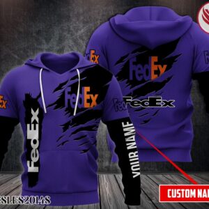 Personalized Fedex Uniform Custom Hoodie Style 10 - Vesles2014S