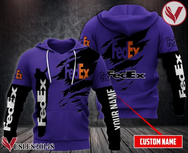 Personalized Fedex Uniform Custom Hoodie Style 10 - Vesles2014S
