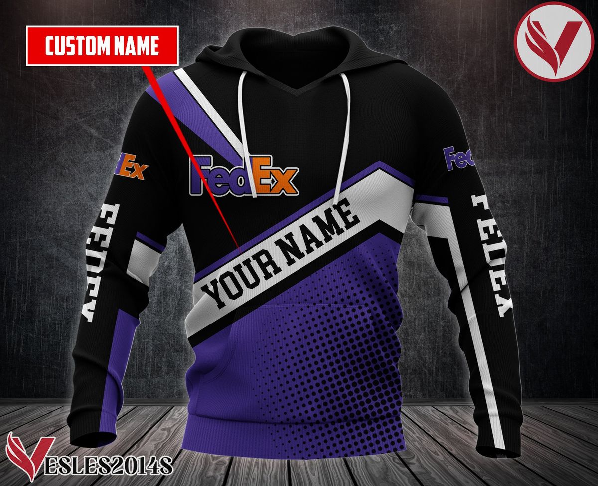 Personalized Fedex Uniform Custom Hoodie Style 12 - Vesles2014S